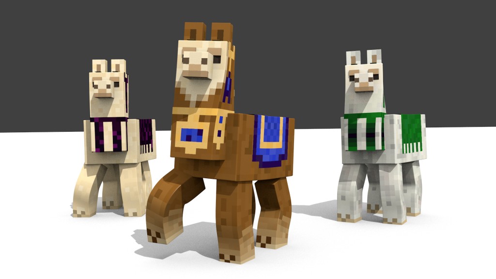 Minecraft Llama preview image 1